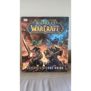 World of Warcraft Ultimate Visual Guide Good Condition Hardcover Book Blizzard